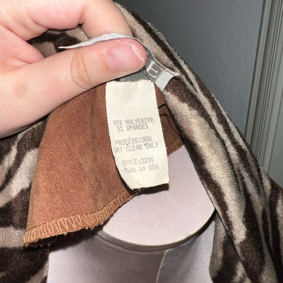 Vintage Brown Suede Jacket Medium/Large - Picture 4 of 4